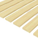 vidaXL Sommier à lattes avec 17 lattes 80x200 cm