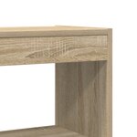 Bibliothèque vidaXL Chêne Sonoma Bois d'ingénierie 100 x 30 x 198 cm