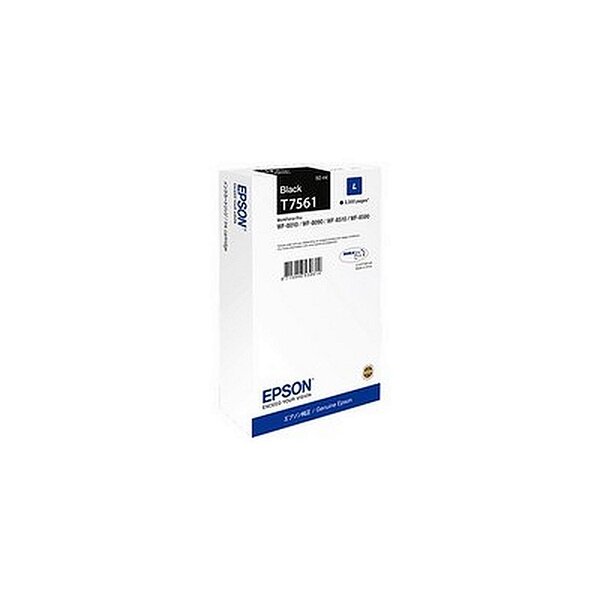 Cartouche jet d'encre noire l c13t756140 epson