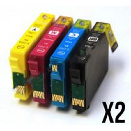 Pack de 8 cartouches compatibles T29XL pour imprimantes Epson