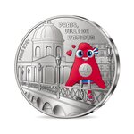 Des souvenirs gravés - Paris  ville de l'amour - Monnaie de 50€ Argent