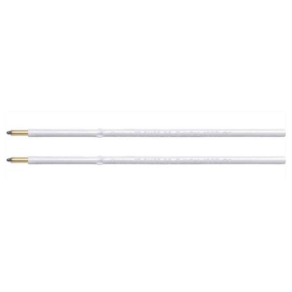 Lot de 2 recharges pour stylo bille rétractable izee bleu pentel
