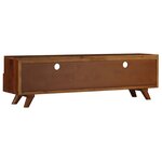 vidaXL Meuble TV Bois de récupération solide 140x30x40 cm