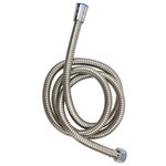 vidaXL Pomme de douche multifonctionnelle à main et tuyau 1 5 m Chrome