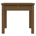 vidaXL Banc de jardin marron miel 50x44x45 cm bois de pin massif