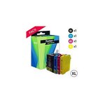 Compatible Epson 27XL Pack 4 cartouches Noir/couleurs T2715 (Reveil)