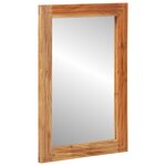 vidaXL Ensemble de meubles de salle de bain 2 pièces en bois d'acacia solide