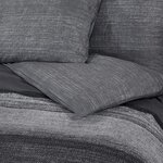 vidaXL Ensemble de housse de couette gris foncé 200x200 cm Coton
