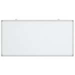 Tableau magnétique panneau écriture école maison bureau 100 x 50 x 1 7 cm aluminium 02_0045438