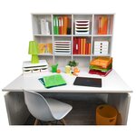 Module De Classement Toolbox 4 Tiroirs Black Office - Blanc/arlequin - Exacompta