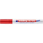 Marqueur Peinture 8750 Spécial Industrie Rouge 2-4 mm x 10 EDDING