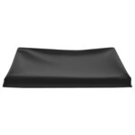 vidaXL Doublure d'étang Noir 2x2 m PVC 0 5 mm
