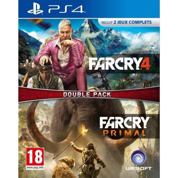 Ubisoft far cry 4 + far cry primal ps4