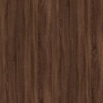 vidaXL Ensemble de meubles de salle de bain 2 Pièces Chêne marron