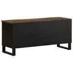 vidaXL Meuble TV 100x34x46 cm bois d'acacia solide