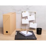 Boîte De Transfert Officebyme Dos 90mm - Beige - X 5 - Exacompta