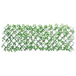 vidaXL Treillis de lierre artificiel extensible 5 Pièces vert 180x65 cm