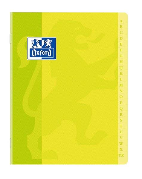 Répertoire reliure piqûre 17x22 cm 96p seyes papier 90g Coloris aléatoire OXFORD