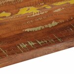 vidaXL Dessus de table 180x20x3 8cm rectangulaire bois massif récupéré