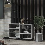 vidaXL Buffet sonoma gris 103 5x35x70 cm bois d'ingénierie