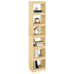 vidaXL Bibliothèque/Séparateur de pièce 40x30x199 cm pin massif