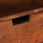 vidaXL Meuble TV 80x30x42 cm Bois d'acacia massif