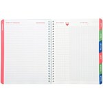 Cahier de texte 17 x 22 cm