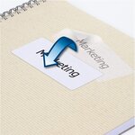 Etui de 3840 Étiquettes 'Movables' 8 x 12 mm Blanc  sur 32 feuilles HERMA
