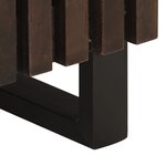 vidaXL Armoire de salle de bain marron 38x34x58cm bois massif manguier