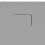 vidaXL Receveur de douche SMC Gris 100x70 cm