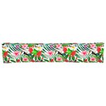 vidaXL Coussins de Palette pour Banc 2 Pièces Jungle Tropicale 200x40x8 cm Tissu Oxford