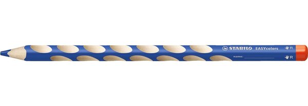 Crayon de couleur ergonomique EASYcolors Droitier Bleu marine STABILO