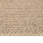 vidaXL Tapis ZIZUR 120x120 cm aspect de jute intérieur et extérieur