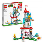 Ensemble d'Extension LEGO Super Mario : La Tour Gelée et le Costume de Peach Chat (71407)
