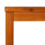 vidaXL Table basse 60x60x45 cm Bois d'acacia solide