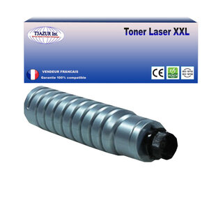 Toner compatible avec ricoh aficio 1013  1013f remplace ricoh type 1250d (885258) -7 000 pages - t3azur