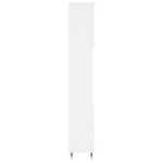 vidaXL Armoire de salle de bain blanc 30x30x190 cm bois d'ingénierie