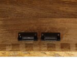 vidaXL Meuble TV 90 x 30 x 40 cm Bois de manguier massif