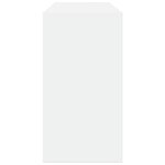 vidaXL Armoire d'évier blanc 90x29x55 cm bois d'ingénierie