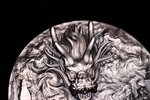 WINGED DRAGON OF THE HERITAGE 9 Dragons Series 5 Once Argent Monnaie 18888 Francs Chad 2024