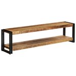 vidaXL Meuble TV 150x30x40 cm Bois massif de manguier
