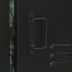 vidaXL Armoire Murale de Salle de Bain Multicolore Bois Récupéré Moyenne