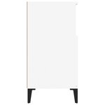 vidaXL Buffet Blanc 60x35x70 cm Bois d'ingénierie