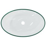 vidaXL Lavabo Verre trempé 54 5x35x15 5 cm Transparent