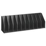 Trieur 10 cases fixes largeur 90 cm noir