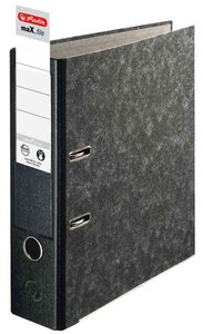 Ordner maX.file nature pocket, schwarz HERLITZ