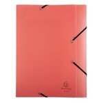 Boite De Classement Exabox Dos 40mm Polypropylène 7/10e Chromaline Pastel - A4 - Couleurs Assorties - X 8 - Exacompta
