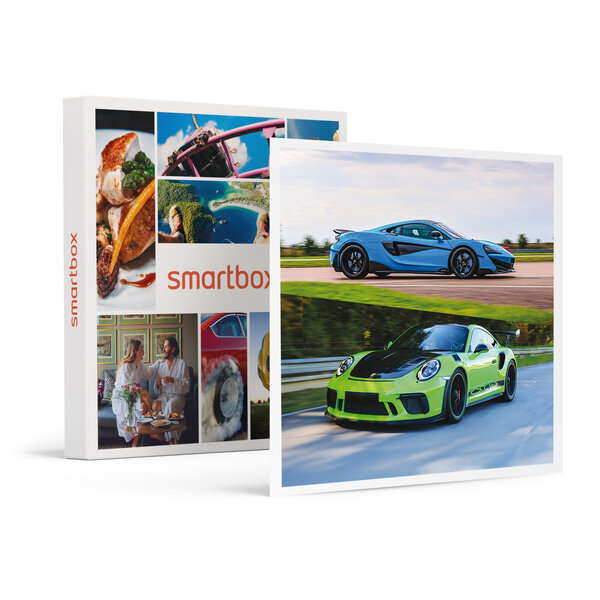 SMARTBOX - Coffret Cadeau Stage de pilotage multivolant : 2 tours en McLaren et 2 tours en Porsche sur le circuit de La Ferté-Gaucher -  Sport & Aventure