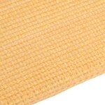 vidaXL Filet brise-vue sable 1 5x10 m PEHD 75 g/m²