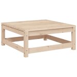 vidaXL Salon de jardin 5 Pièces avec coussins bois de pin massif